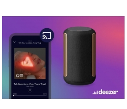 HiFi Neue „360 by Deezer“-Cast-Funktion jetzt mit Sony-Lautsprechern verfügbar - News, Bild 1