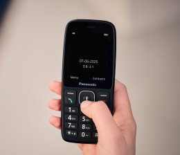 mobile Devices Ohne Apps: Neues 4G-Mobiltelefon von Panasonic mit Bluetooth und Taschenlampe - News, Bild 1