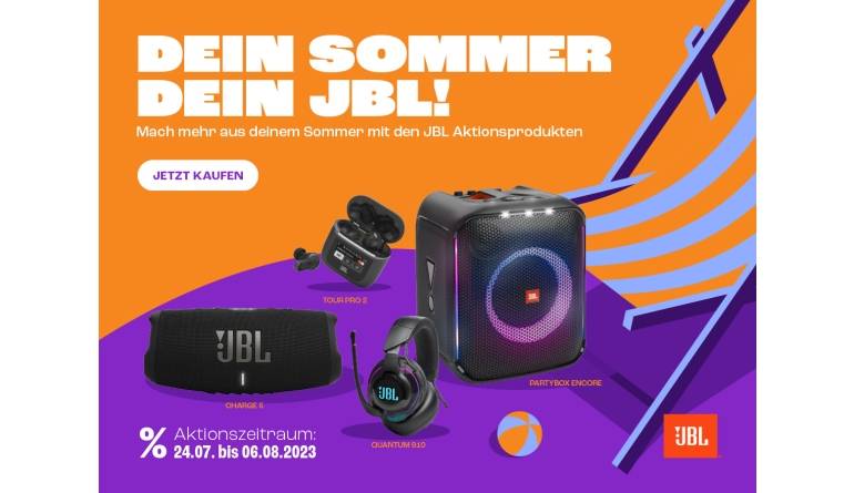 Service Dein Sommer - Dein JBL! Neue Vertriebskampagne liefert den perfekten Soundtrack für den Sommer - News, Bild 1