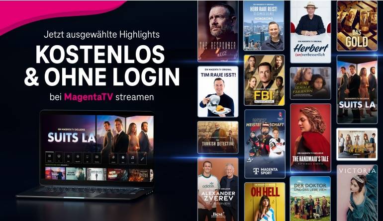 TV Ab Donnerstag: MagentaTV startet mit kostenlosen Inhalten für alle - News, Bild 1