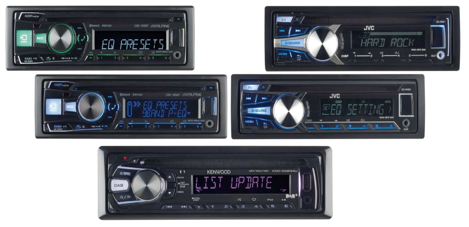 1-DIN-Autoradios: F&uuml;nf neue Headunits im 1-DIN-Format, Bild 1
