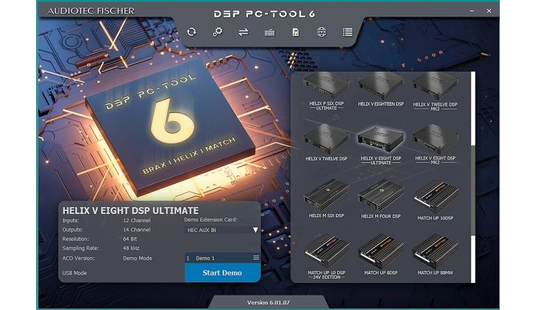 Car Hifi sonstiges Audiotec Fischer DSP PC-Tool 6 im Test, Bild 1