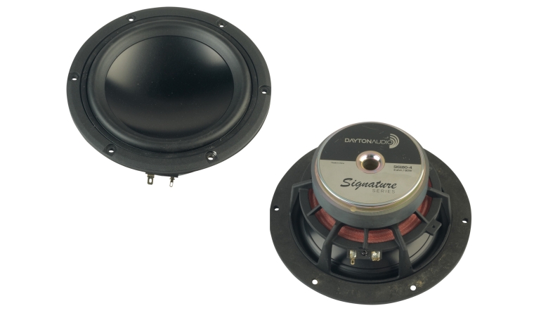 Lautsprecherchassis Tiefmitteltöner Dayton Audio SIG180-4 im Test, Bild 1
