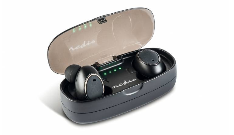 Kopfhörer InEar Nedis HPBT5050BK im Test, Bild 1