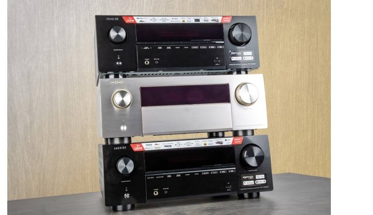 AV-Receiver: Test AV-Receiver · Denon AVR-X2800H + AVC-3800H + AVC-4800H, Bild 1